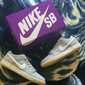 Nike SB Dunk Low Pro ISO Orange Label “Wolf Grey”